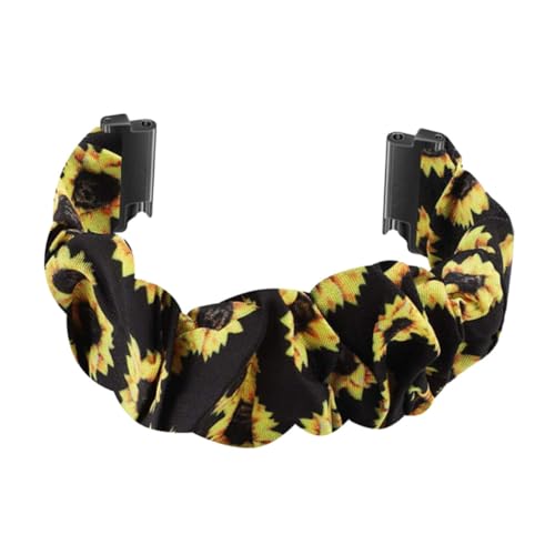 ROMISBABA Watch Band Comfortable Cloth Watch Wristband Unique Pattern Design Replacement Buckles