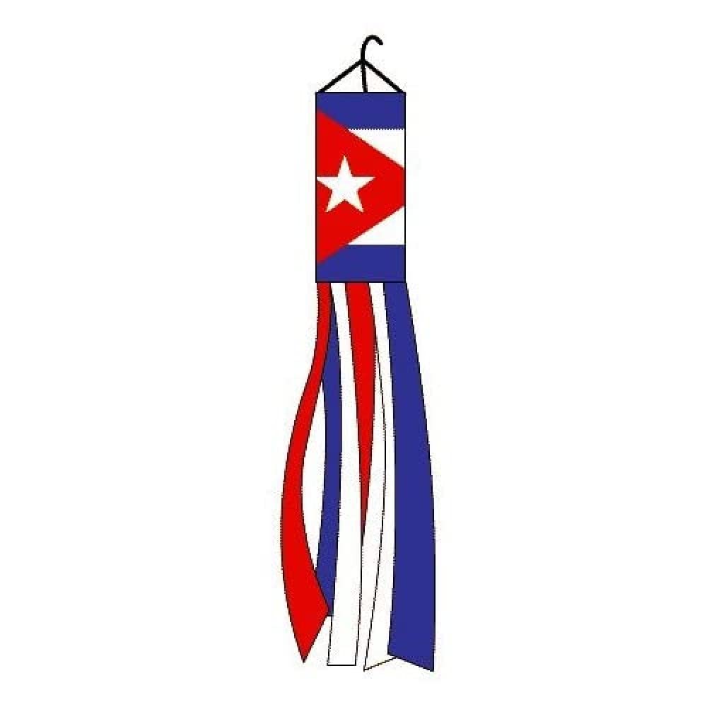 AZ FLAG - Cuba Windsock 5'' - Cuban Wind Sock Flag 100% Polyester 150 cm - 5 Feets