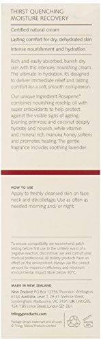 Trilogy Ultra Hydrating Face Cream for Unisex, 2.5 Ounce