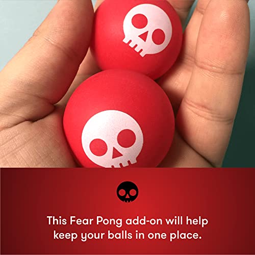 Fear Pong Ball Bag Set 6 Extra Balls + 10 Extra Dare Cards The
