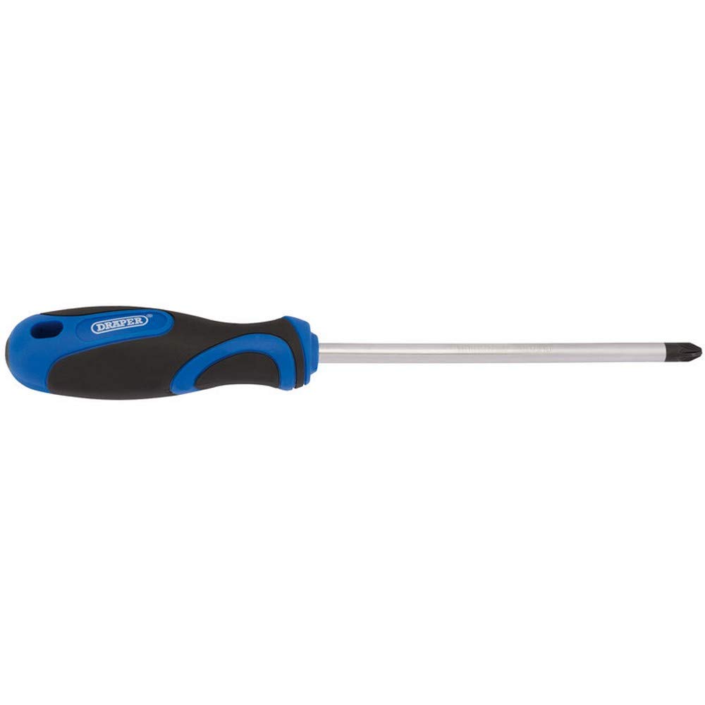 Draper 34549 PZ Type No.3 Tip Screwdriver with Soft Grip Handle, 150 mm Blade Length