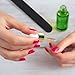 Vivo Per Lei Nail Buffer Set | Dead Sea Nail Buffer and Shine Kit for Salon Quality Manicure | Nail Filing Kit with 3-Step Buffer, Cuticle Oil, Hand Lotion | Manicure Set for Classy Nails | Hyacinth