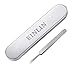 EINLIN Professional Stainless Steel Pointed Tweezers With Case - The Best Precision Blackhead, Whitehead, Ingrown Hair & Eyebrow Thorns Removal Tweezers
