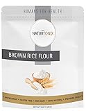 Naturtonix Brown Rice Flour, 3LB's, Gluten Free and