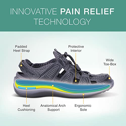 Arch Support Sandals for Women, Ideal for Heel and Foot Pain Relief