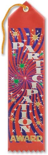 Participation Award Ribbon 2" x 8" Party Accessory