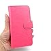 iPhone 6S Plus Case, HESPLUS [Detachable Wallet] iPhone 6 Plus Wallet Case with [9 CARD SLOT][ID HOLDER][WRIST STRAP] - Premium Magnetic Leather Flip Cover Case for iPhone 6/6S Plus - Pink