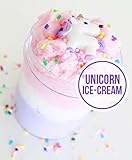 Unicorn Fairy Putty Cloud Slime, Cotton Candy Slime Supplies Stress Relief Toy Scented Sludge Toy for Girls and Boys 4OZ