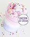 Unicorn Fairy Putty Cloud Slime, Cotton Candy Slime Supplies Stress Relief Toy Scented Sludge Toy for Girls and Boys 4OZ