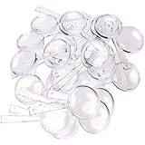 OBTANIM Pack of 20 Mini Plastic Handheld Magnifying Glasses Portable Reading Magnifier for Senior and Kids, Hand Lens 5X Magnifier for Home, Indoor and Outdoor Use