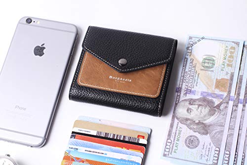 6 Borgasets+Womens+Blocking+Compact+Leather