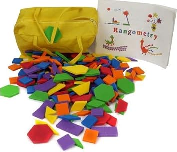 Combo Kit for PreSchoolers - Rangometry - Brass Balance and Pyramid Puzzle.