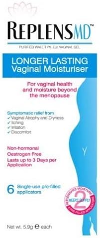 Replens Md Vaginal Moisturiser 6 Applicators by Replens