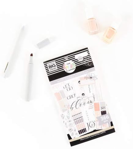 The Happy Planner Sticker Value Pack - Planner Accessories - Sophisticated Florals Theme - Multi-Color - Great for Planning, Project & Scrapbooking - 30 Sheets, 366 Stickers: Office Products