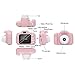 Kids Digital Video Camera for Girls 3-10 Years Old,5.0MP Rechargeable Camera Shockproof 1080P HD Cameras Camcorder for Girls Kids Toddler Indoor Outdoor Travel(32GB Memory Card Included) (Pink)