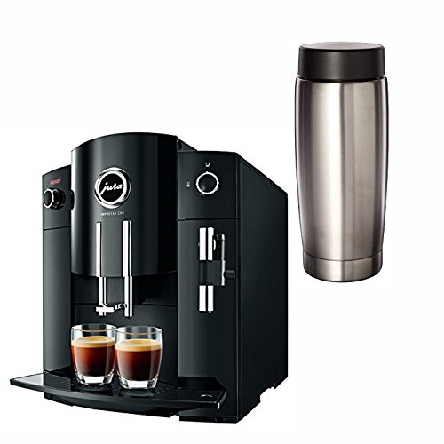 Click Here to See More Images Jura 15006 Impressa C60 Automatic Coffee Center with Jura 65381 Stainless-Steel 20-Ounce Milk Container with Lid