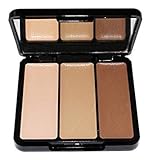 YBF Cosmetics (Your Best Friend) Concealer Trio Brighten,hide & Sculpt Light / Medium