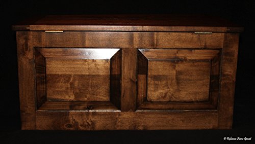 Dark Maple Hope Chest Gift lined in cedar - Thumbnail 4