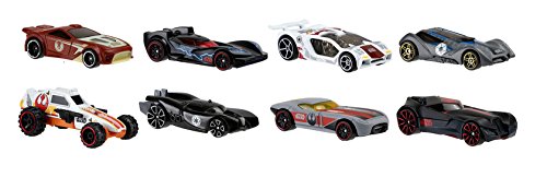 Hot Wheels Star Wars 2015 Exclusive Bundle of 8 Die-Cast Vehicles, 1:64 Scale