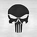 Punisher Skull Stencil - Skull Stencil, Army Stickers, Gun Stencils, Skull Stencils, The Punisher
