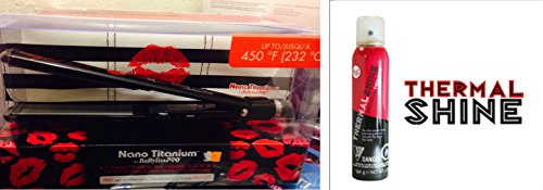 Babyliss Pro Styled With A Kiss Nano Titanium Ultra Thin Flat Iron 1