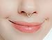Septum Ring Triangle Gold Silver Rose Piercing Nose 18g