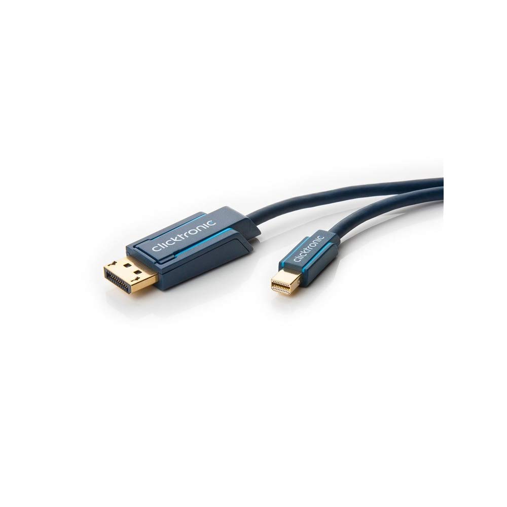 Clicktronic 70739 Casual Mini-DisplayPort Adapter Cable, 3m Length
