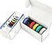 18 AWG UL3132 Hook-up Stranded Wire, 6 Colors (16.5ft Each) Flexible 30 Gauge Silicone Wire Rubber Insulated Electrical Wire, 300V Tinned Copper Electric Cable
