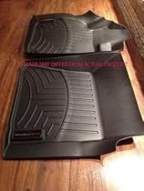WeatherTech Custom Fit Front FloorLiner for Select Cadillac/GMC/Chevrolet Models (Black)