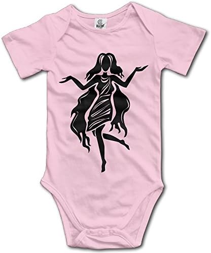 Constellation Baby Climbing Clothes, Virgo Infant Baby Bodysuit Pink