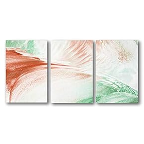 3 Panel Abstract Color Pictures Home Wall for...