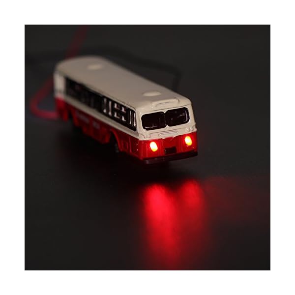 Evemodel 4 STK. Reise Busse Modell Auto mit Beleuchtung Spur N 12V NEU EBS15002-4-EU – Bild 6