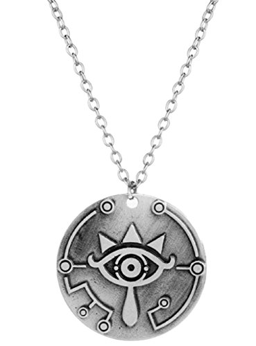 The Legend Of Zelda Breath Of The Wild Sheikah Eye Pendant Necklace
