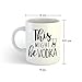 Amandir Birthday Christmas Favorite Child Gave Me This Funny Mug Dad Mom Gifts from Daughter Son 11oz White Coffee Cup for Women M, model-g160
