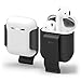 elago AirPods Belt Clip [Black] - [Compatible with Apple AirPods 1 & 2][Convenient Portability][Protection][Soft Feel Coating] – for AirPods 2 and 1