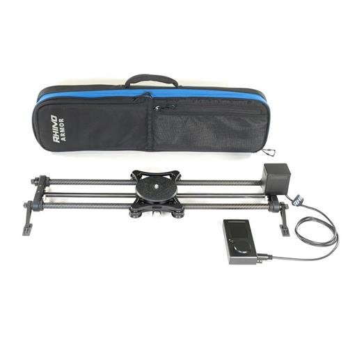 Rhino Essentials Slider Bundle, Includes 24" EVO Carbon Slider, Motion for EVO Sliders, 24" Evo Slider Carrying Case
