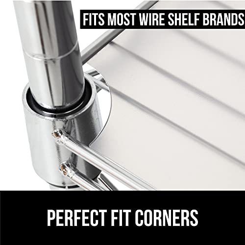 Gorilla Grip Wire Shelf Liner, Heavy Duty Waterproof Shelving Liners