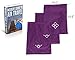 Alku Travel Nylon Shoe and Laundry Bags 3-pack Set Water-resistant Large Purple