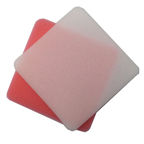 Funshowcase Soft Fondant Gum-paste Flower Petal and Leaf Shaping Foam Pads