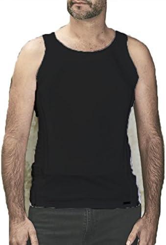 Bulletproof Under Shirt Vest Level IIIA (Medium, Black)