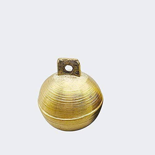 Nicedeal Pets Copper Bell Cow Horse Sheep Dog Grazing Copper Bells Cattle Farm Animal Super Loud Brass Bell Decorations Small 1 Pc - Thumbnail 2