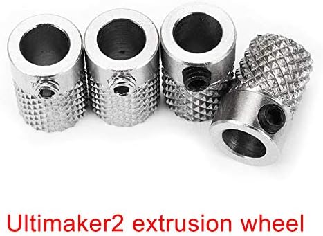 Cutoget 1 4 10pcs Diy Ultimaker 2 Feeder Knurled Wheel Extruder