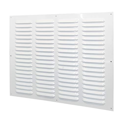 NordBorn Metal Fire Screen Ventilation Grille (40 x 30 cm, White) โ image 1