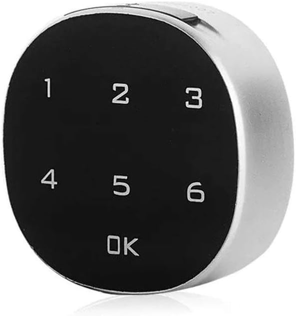 Security Clocks DIY Dry Battery Electronic Password Digital Keypad Number Cabinet Code Door Lock Drawer Locks Confused Password Function for Home Office (Size : 20mm)