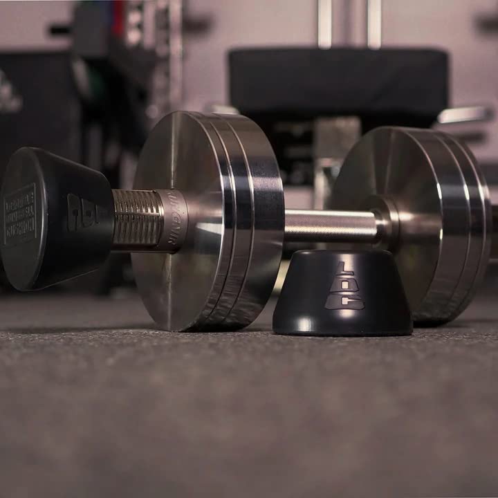 Loadable Dumbbell Cushions padded protection for weightlifting strength