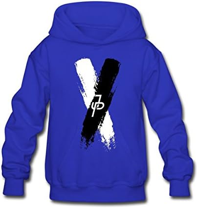 Masterookie Youth Jake Paul X Pullover Hood L Royal Blue