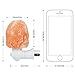 Syntus Himalayan Salt Lamp, 2 Pack Natural Pink Salt Rock Lamps Crystal Lamp Small Hand Carved Night Lights Wall Light with Grounding Plug for Lighting, Air Purifying and Electromagnetic Radiation