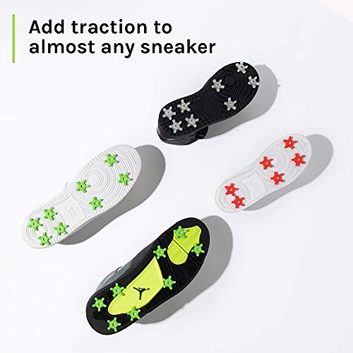 Golfkicks Golf Traction Kit for Sneakers with DIY Golf Spikes Add Golf Cleats to Any Shoe, 20