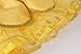 JerrisApparel Princess Belle Costume Deluxe Party Fancy Dress Up for Girls (5 Years, Yellow One)