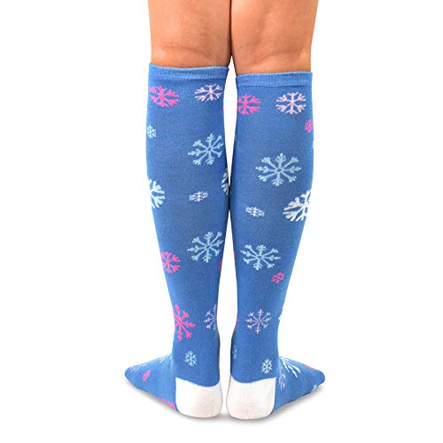 TeeHee Special (Holiday) Women Knee High 9-Pairs Socks with Gift Box (Christmas)